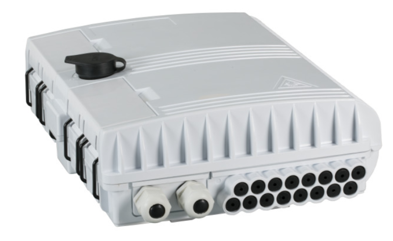 FTTH IP65 Anschlussbox 16 Ports