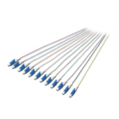 LWL Pigtails, OS2 9/125µm  LC 12 Fasern